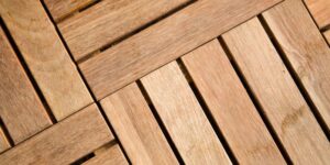 close up details of a wood deck 2 spring tx
