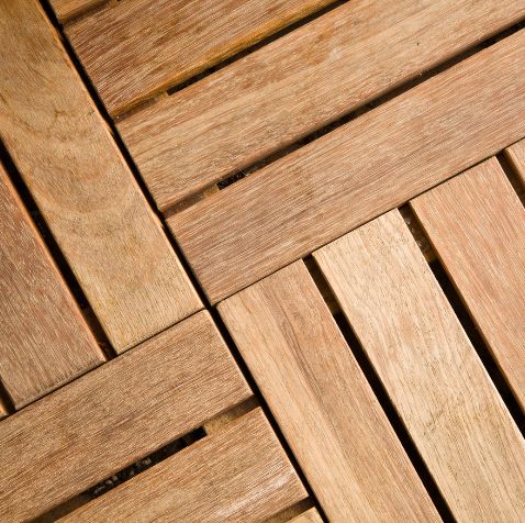 close up details of a wood deck spring tx